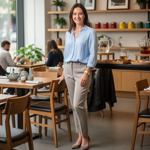 Színes teás csésze, amelyben a kék ital varázslatosan színvált.